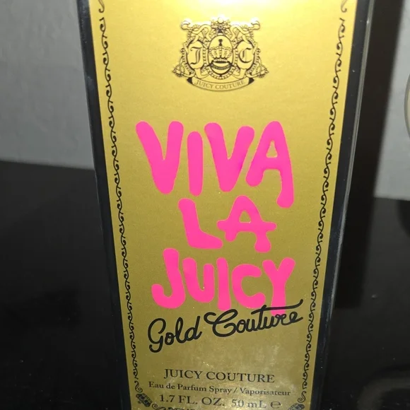 New In Box! Juicy Couture Viva La Juicy Gold Couture Perfume. ( S - Picture 6 of 6